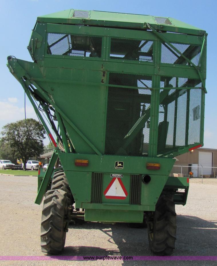 image for item 3439 1996 John Deere 7450 cotton stripper