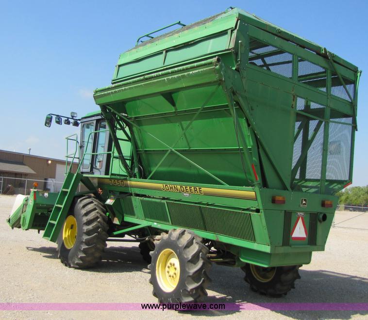image for item 3439 1996 John Deere 7450 cotton stripper