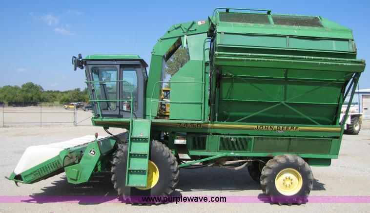 image for item 3439 1996 John Deere 7450 cotton stripper