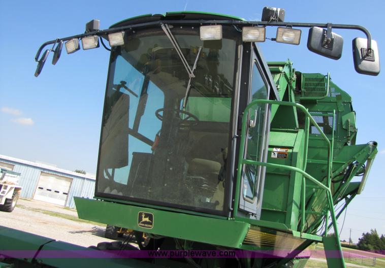 image for item 3439 1996 John Deere 7450 cotton stripper