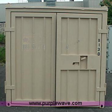 image for item 1000 1995 Saf-T-Box 22' job site storage container