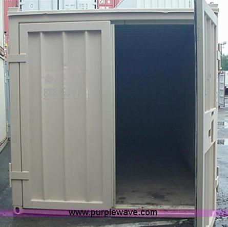 image for item 1000 1995 Saf-T-Box 22' job site storage container