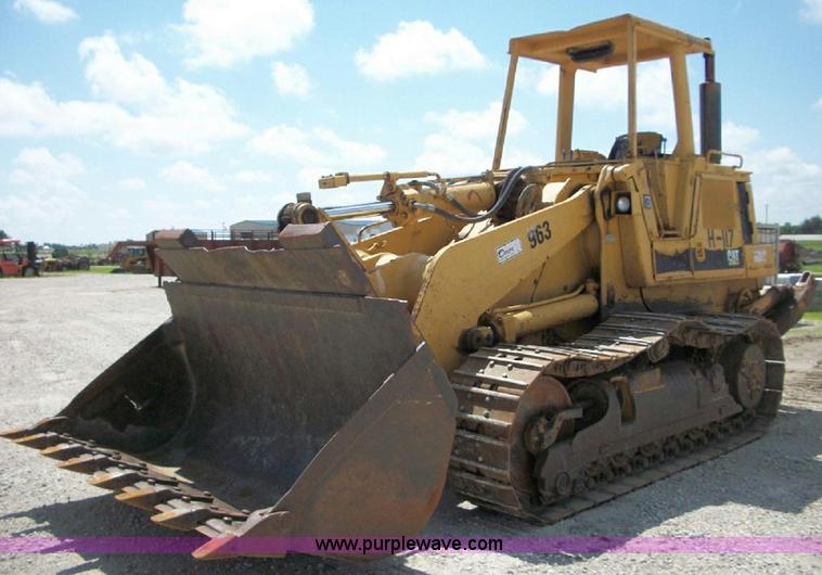 image for item 1607 1987 Caterpillar 963LGP track loader