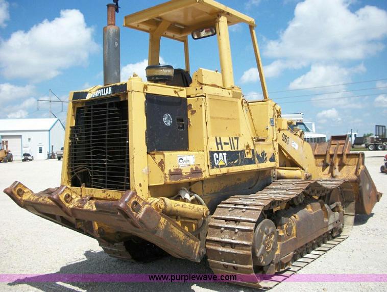 image for item 1607 1987 Caterpillar 963LGP track loader