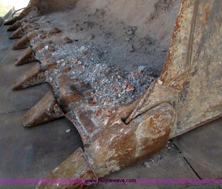 image for item 3128 Balderson quick coupler with bucket and pallet forks