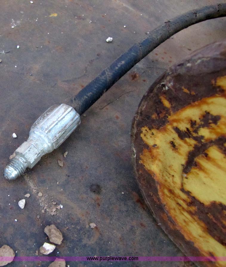 image for item 3128 Balderson quick coupler with bucket and pallet forks