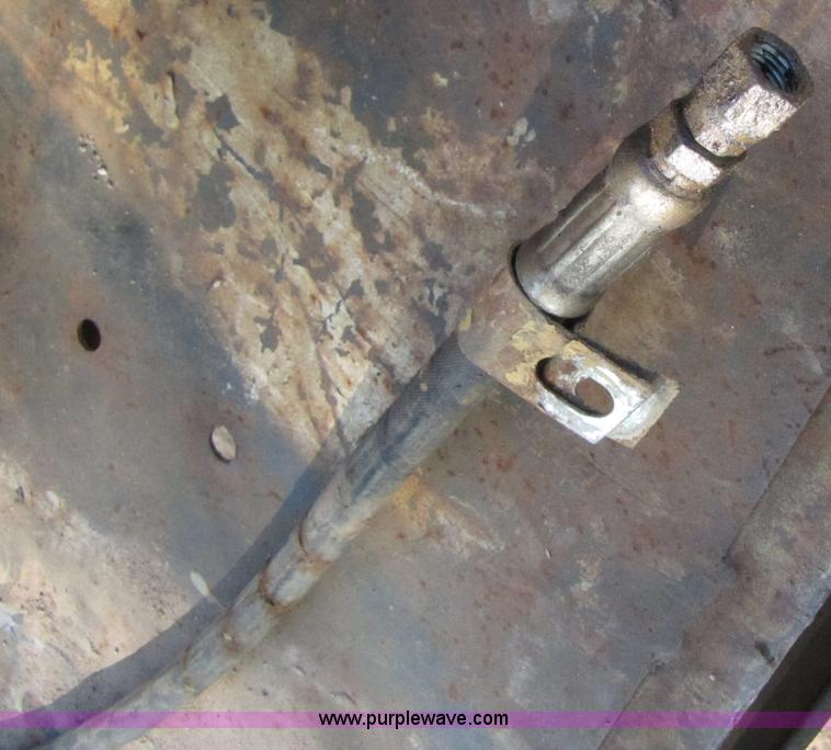 image for item 3128 Balderson quick coupler with bucket and pallet forks