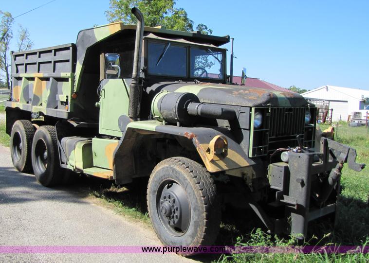 image for item 3134 M51A2 5-ton 6x6 army truck with 10.5' dump bed