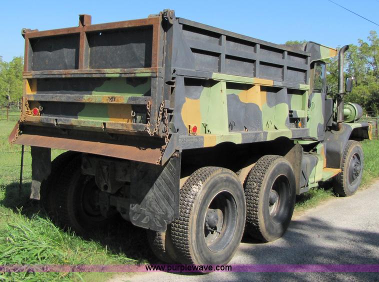 image for item 3134 M51A2 5-ton 6x6 army truck with 10.5' dump bed