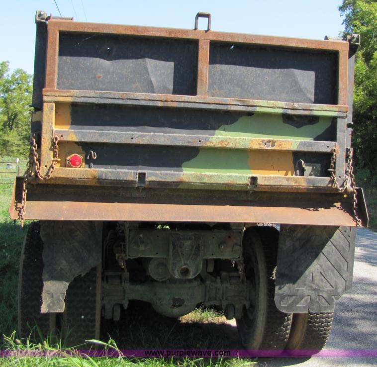 image for item 3134 M51A2 5-ton 6x6 army truck with 10.5' dump bed