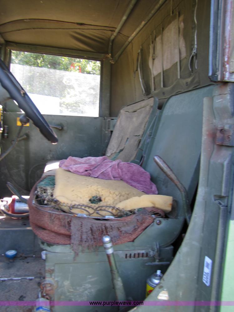 image for item 3134 M51A2 5-ton 6x6 army truck with 10.5' dump bed