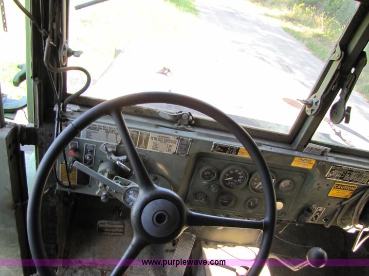 image for item 3134 M51A2 5-ton 6x6 army truck with 10.5' dump bed