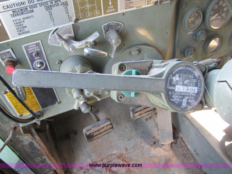 image for item 3134 M51A2 5-ton 6x6 army truck with 10.5' dump bed