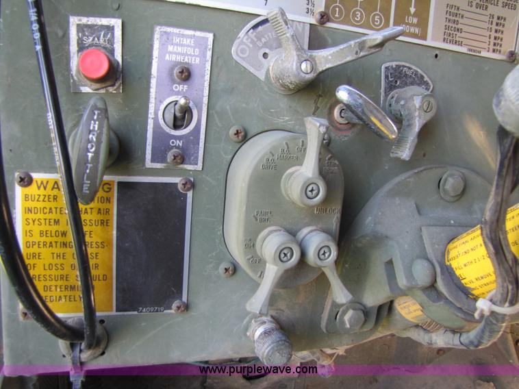 image for item 3134 M51A2 5-ton 6x6 army truck with 10.5' dump bed