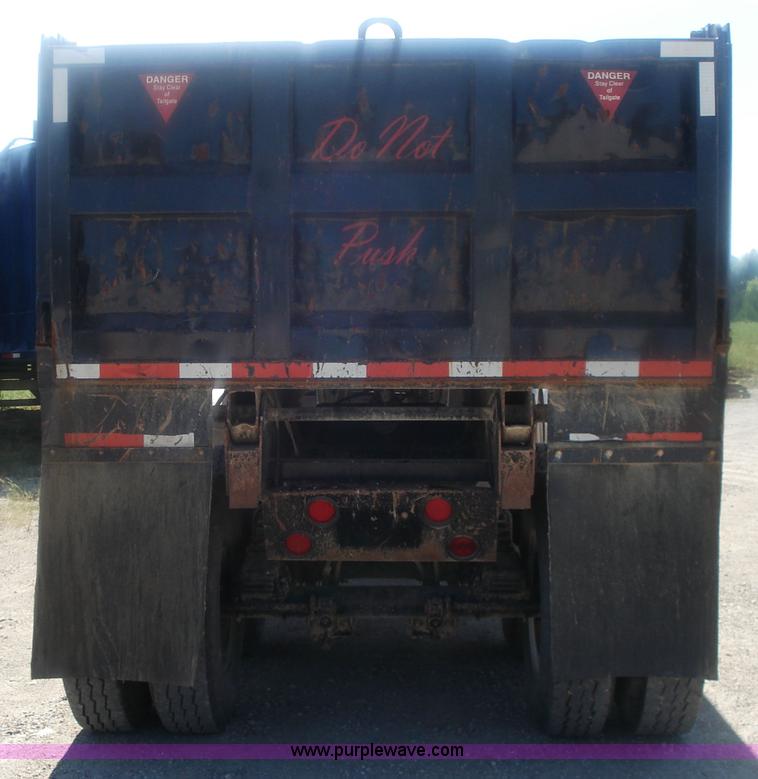 image for item 3548 22' end dump trailer