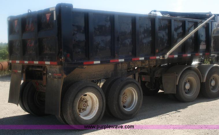 image for item 3548 22' end dump trailer