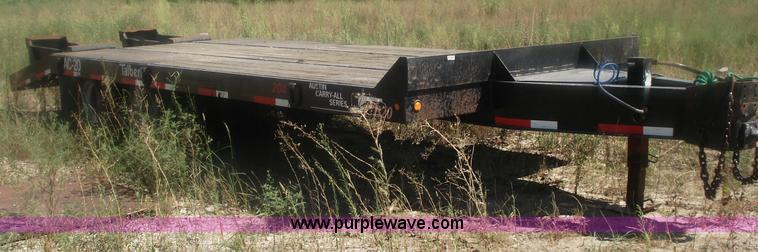 image for item 3549 2001 Talbert Austin AC-20 trailer