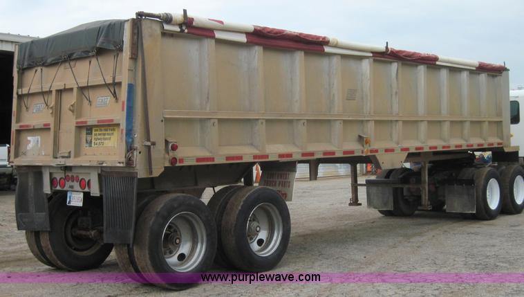 image for item 4095 1981 Fast 32' dump trailer