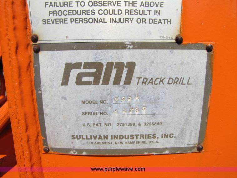 image for item 4651 Joy MS2A track drill
