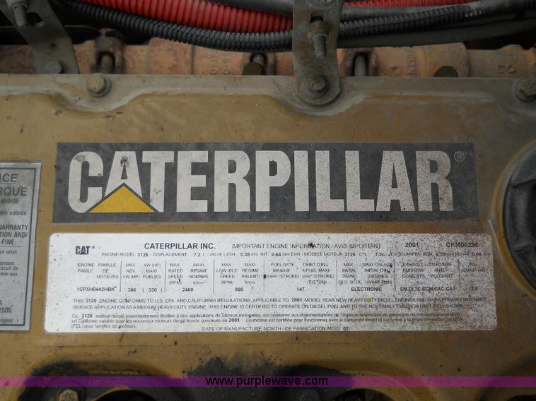 image for item 5059 2001 Freightliner FL80 digger truck