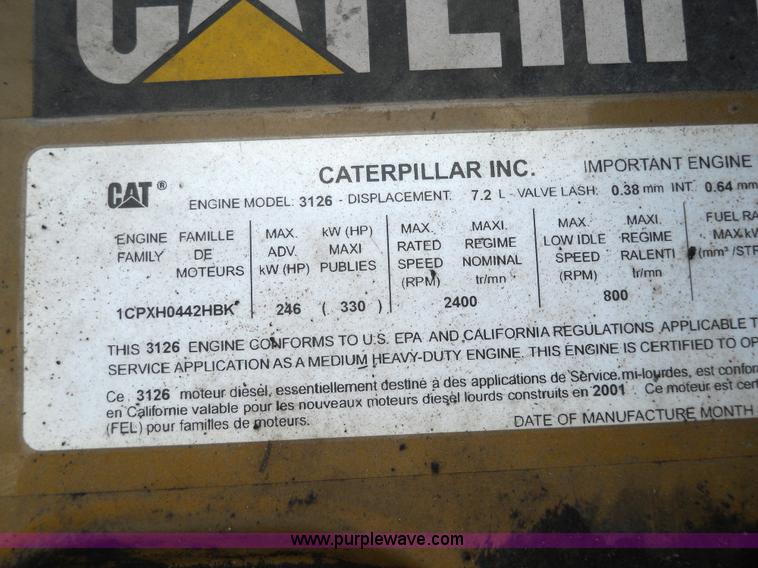 image for item 5059 2001 Freightliner FL80 digger truck