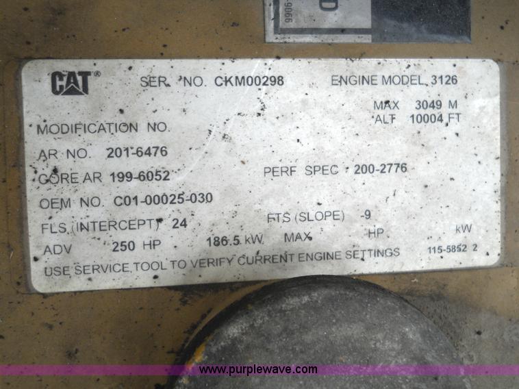 image for item 5059 2001 Freightliner FL80 digger truck