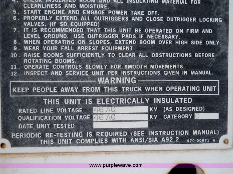 image for item 5060 2000 Ford F550 Super Duty bucket truck