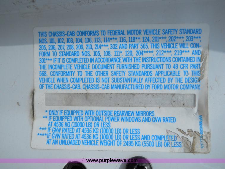 image for item 5060 2000 Ford F550 Super Duty bucket truck