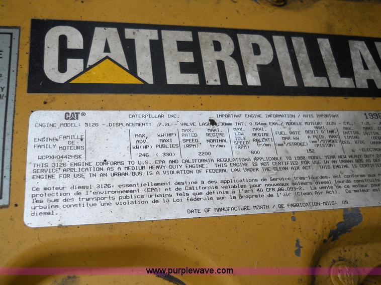 image for item 5061 1999 GMC C7500 bucket truck