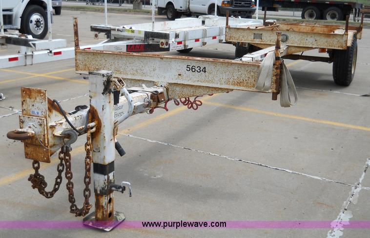 image for item 5062 1980 Butler BP7500 pole trailer