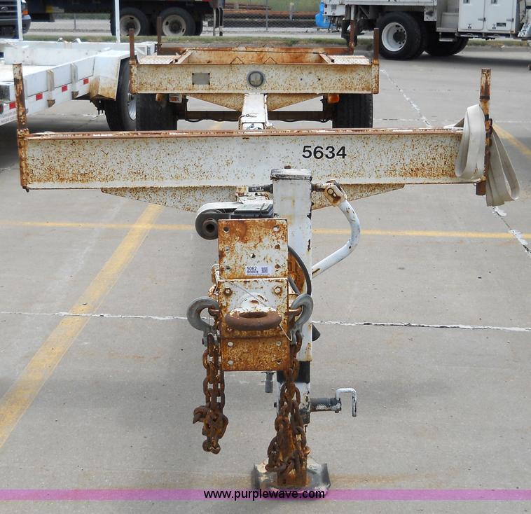 image for item 5062 1980 Butler BP7500 pole trailer