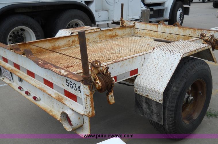 image for item 5062 1980 Butler BP7500 pole trailer