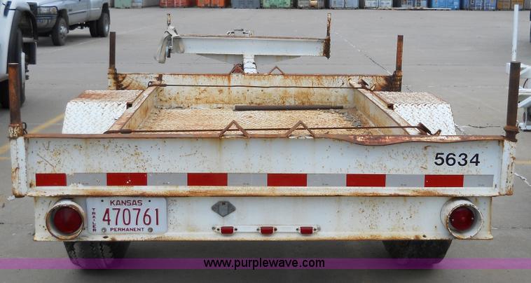 image for item 5062 1980 Butler BP7500 pole trailer