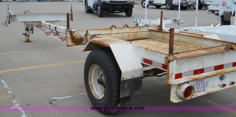 image for item 5062 1980 Butler BP7500 pole trailer