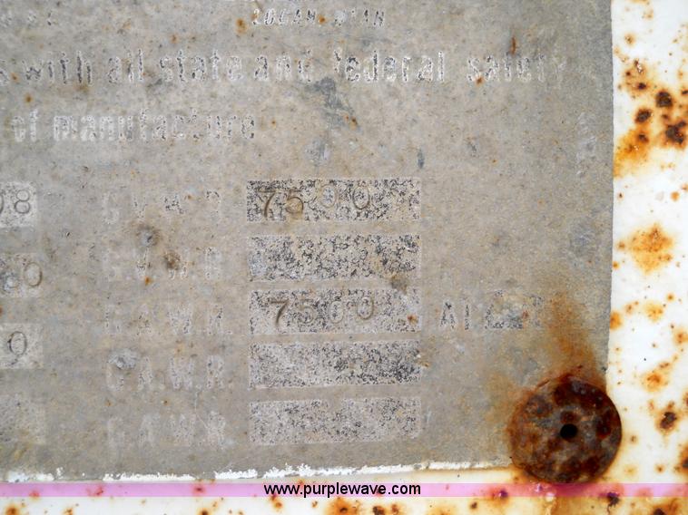 image for item 5062 1980 Butler BP7500 pole trailer