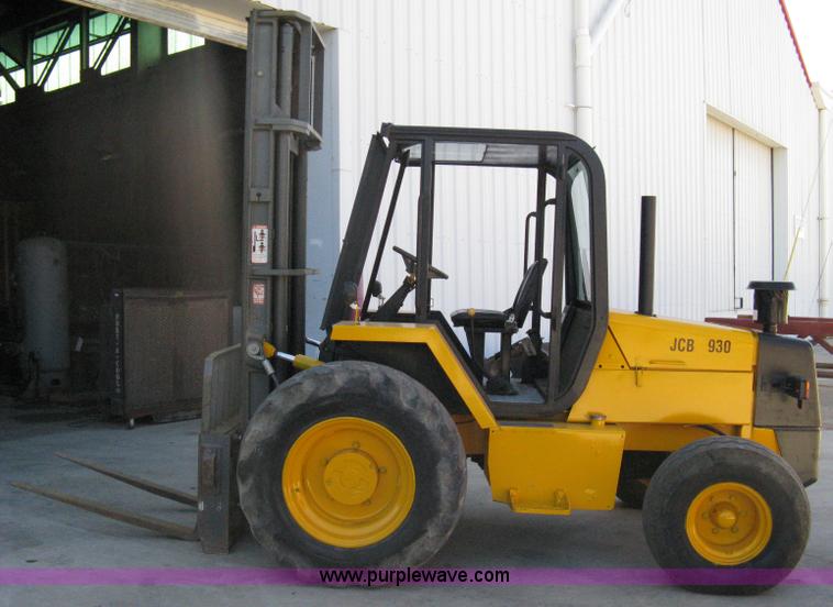 image for item 5114 1999 JCB 930 rough terrain forklift