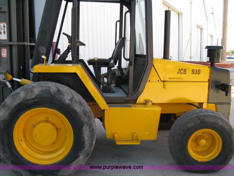 image for item 5114 1999 JCB 930 rough terrain forklift
