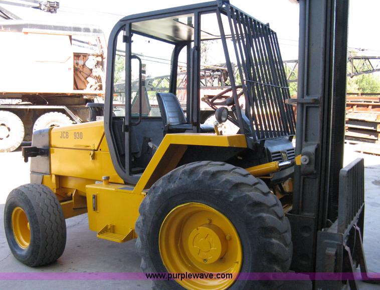image for item 5114 1999 JCB 930 rough terrain forklift