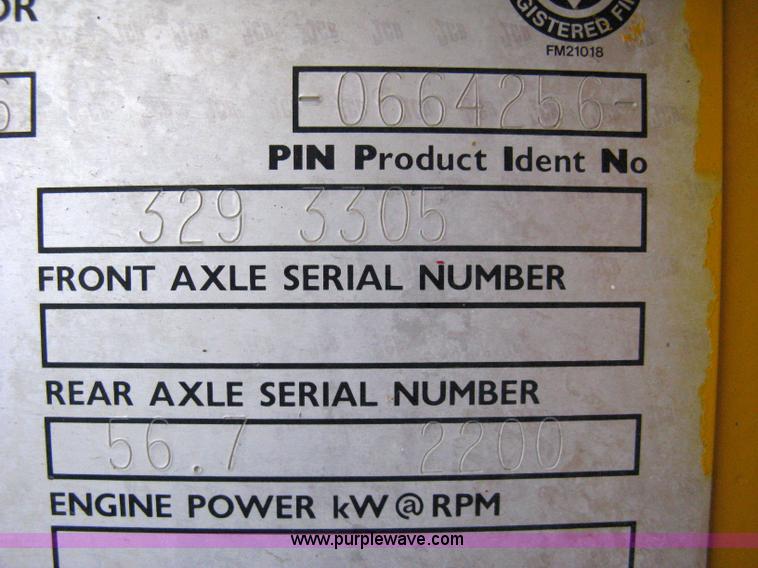 image for item 5114 1999 JCB 930 rough terrain forklift