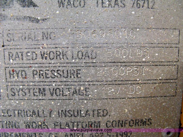 image for item 5117 Condor RT48A boom lift