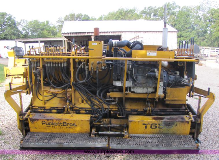 image for item 5181 1999 Puckett Bros T655 asphalt paver