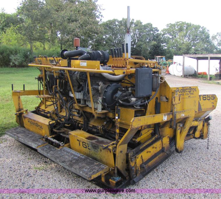 image for item 5181 1999 Puckett Bros T655 asphalt paver