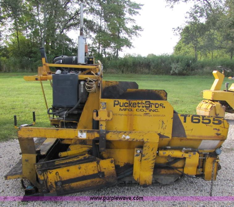 image for item 5181 1999 Puckett Bros T655 asphalt paver