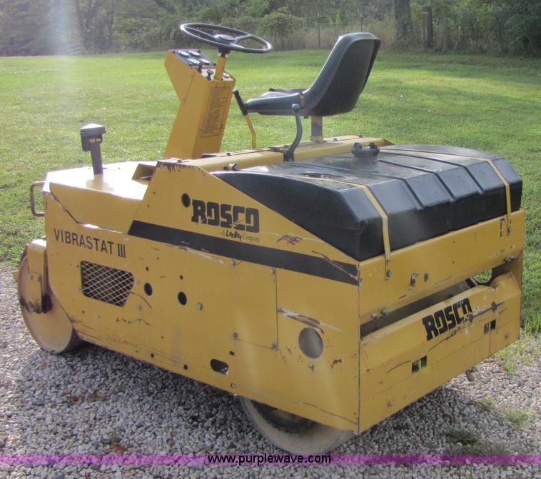 image for item 5182 1999 Rosco Vibrastat III vibratory roller
