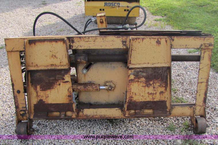 image for item 5183 Alitec CP16 planer skid steer attachment