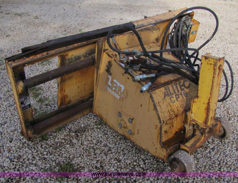 image for item 5183 Alitec CP16 planer skid steer attachment