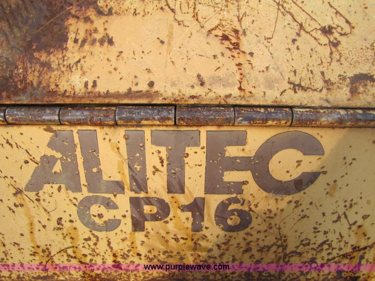 image for item 5183 Alitec CP16 planer skid steer attachment