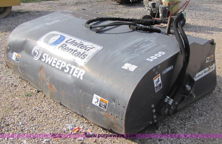 image for item 5184 Sweepster broom skid steer attachment
