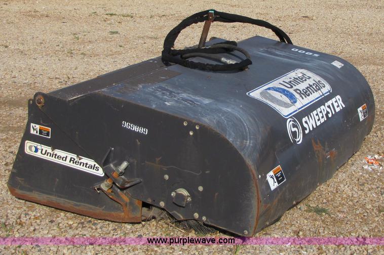 image for item 5184 Sweepster broom skid steer attachment