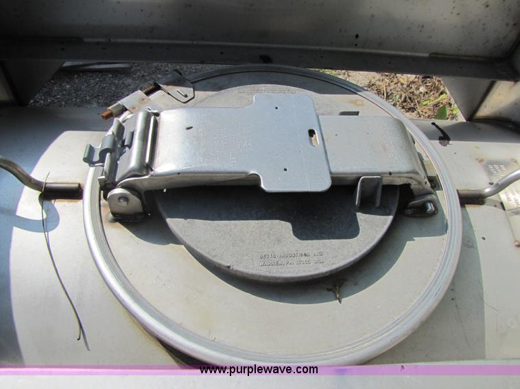 image for item 5252 1998 Mid-State stainless steel fuel tank with pump